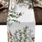 Christmas Holly Pine Cone Needle Branch Berry Table Runner for Seasonal Winter Kitchen Dining Table Decoration for Xmas Party Farmhouse Winter Holiday Favor Supplies (13 x 72 Inch)